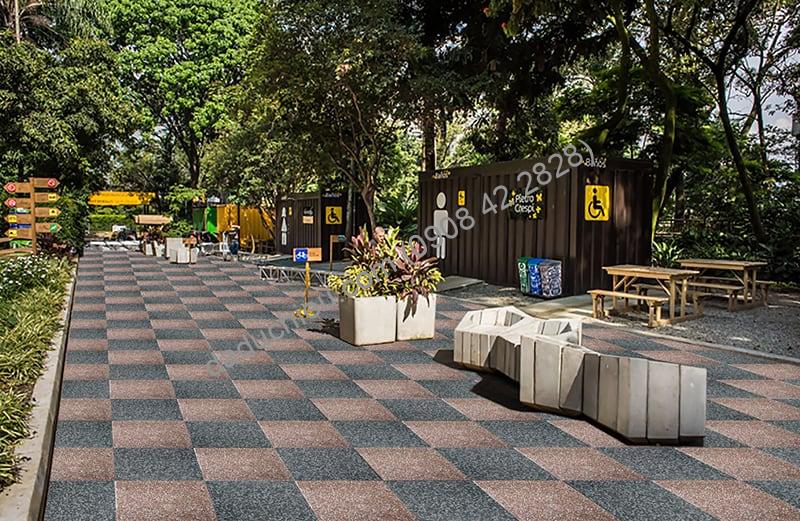 Gạch đá thiên nhiên vỉa hè