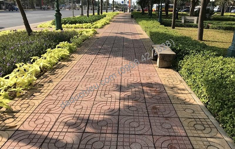 Gạch lát vỉa hè Terrazzo